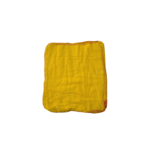 Yellow duster cloth