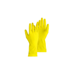 Yellow Household Gloves - Medium